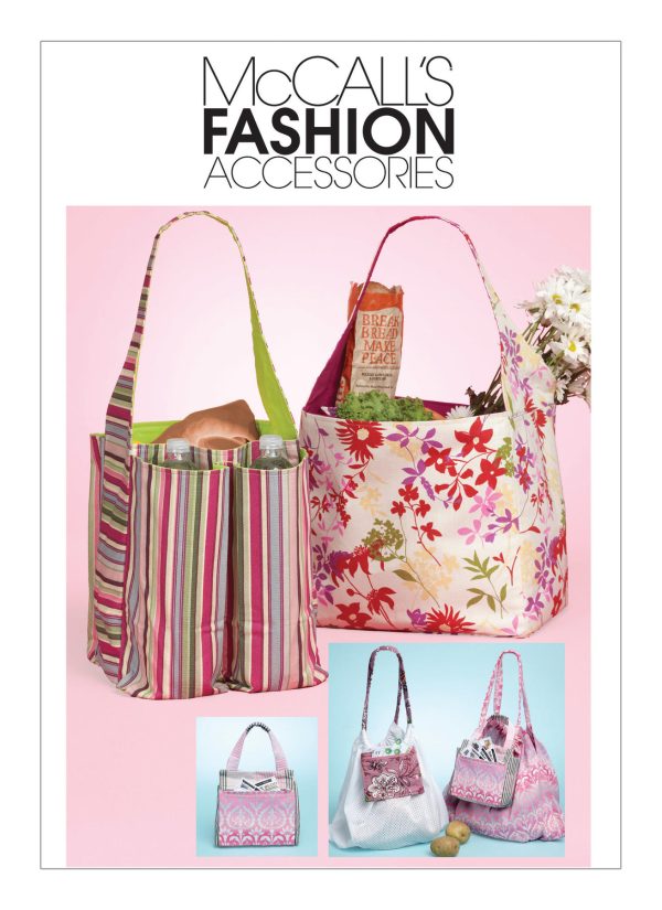 McCall's Sewing Pattern M6297 Grocery Totes