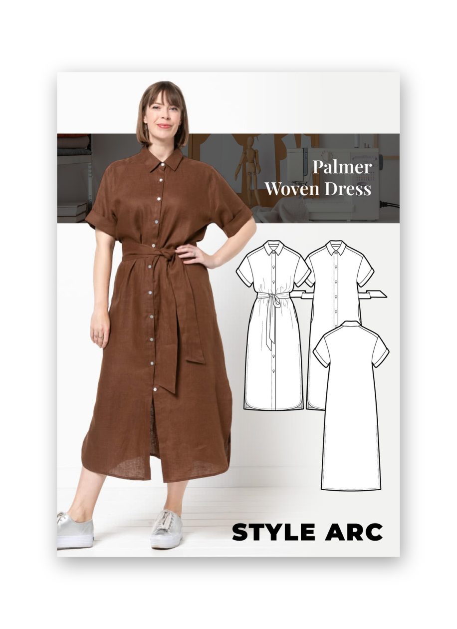 Style Arc Palmer Woven Dress Sewing Pattern