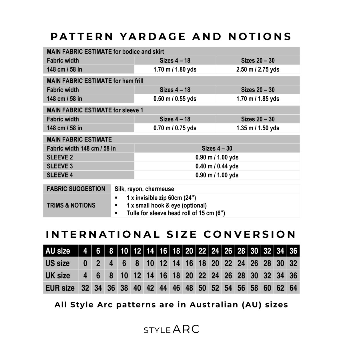 Style Arc Queenie Woven Dress Sewing Pattern