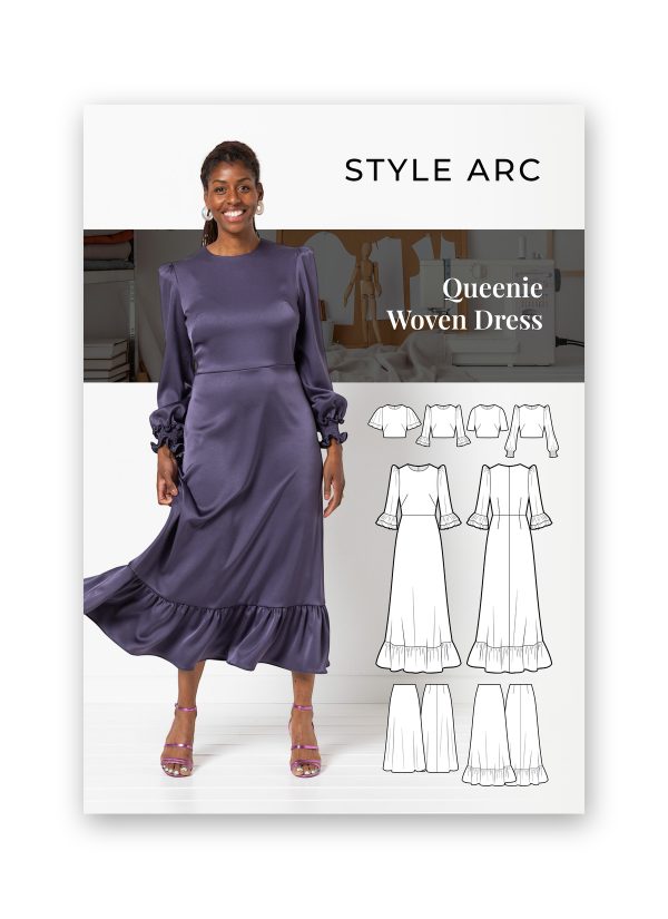 Style Arc Queenie Woven Dress Sewing Pattern