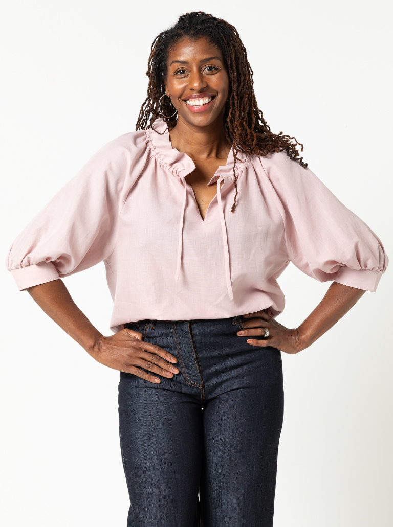 Style Arc Reynolds Woven Top Sewing Pattern