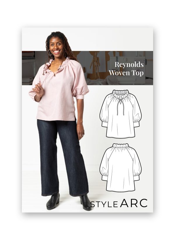 Style Arc Reynolds Woven Top Sewing Pattern