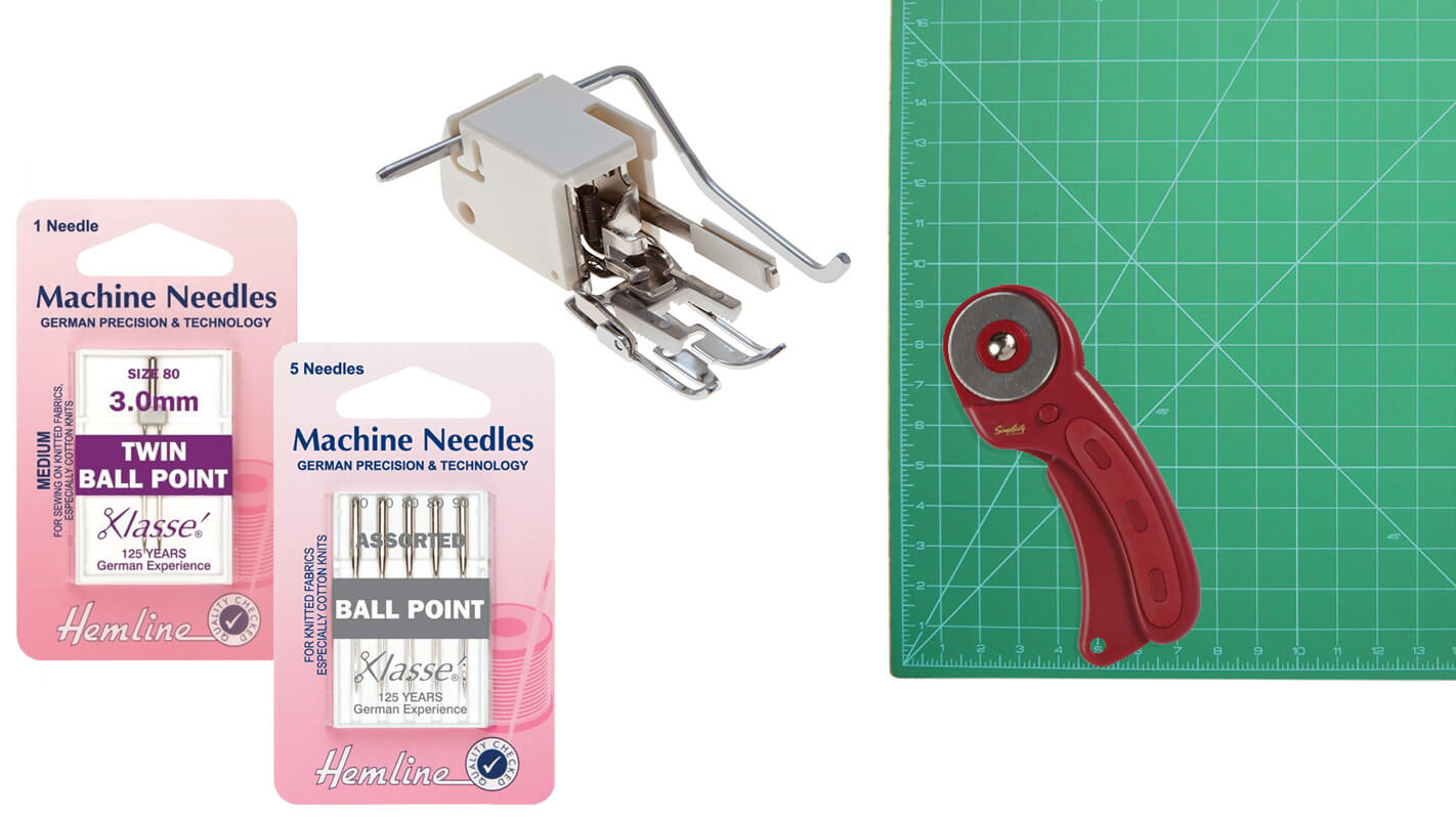 How to sew stretch fabrics (like jersey) Sewdirect