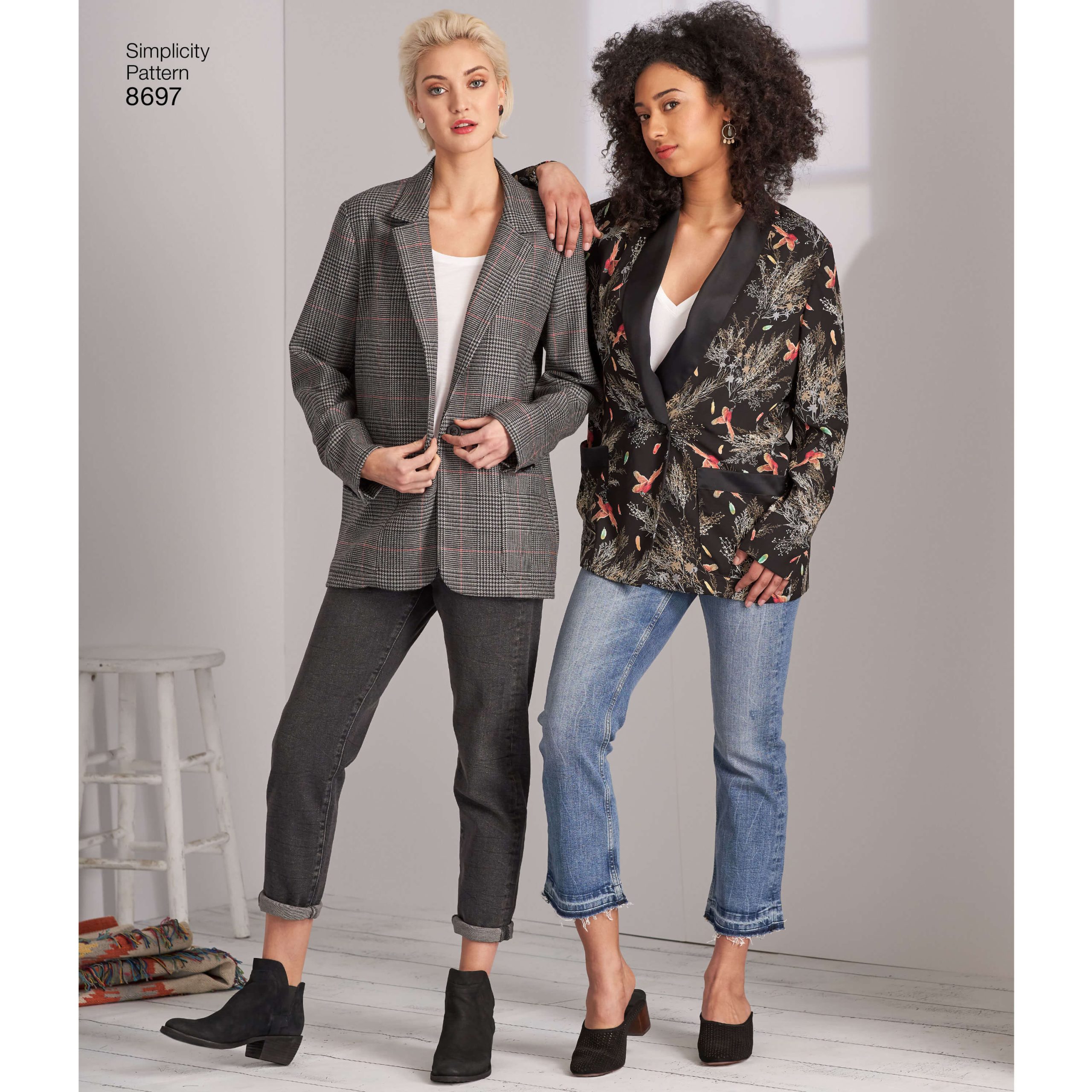 Simplicity Sewing Pattern 8697 Women’s / Plus Size Oversized Blazer ...