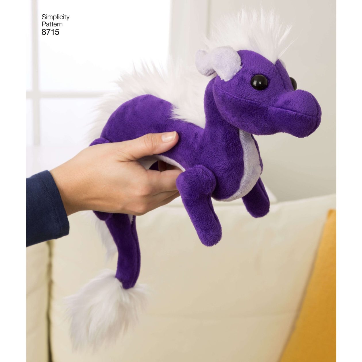 Simplicity Sewing Pattern 8715 Stuffed Dragons