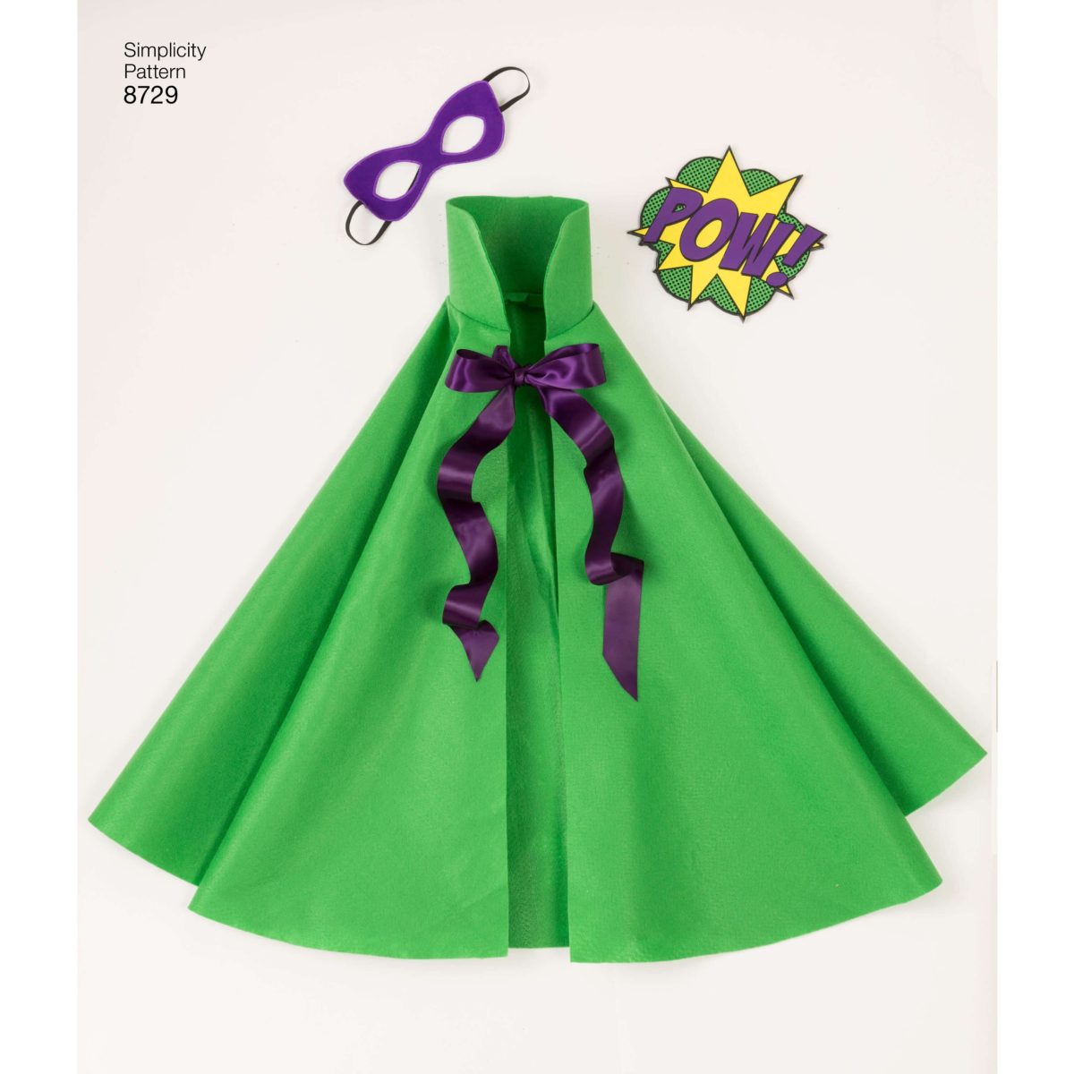 Simplicity Sewing Pattern 8729 Child's Cape Costumes