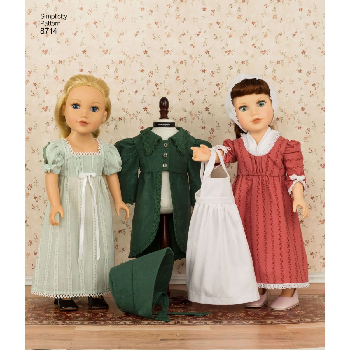 Simplicity Sewing Pattern 8714 18" Doll Clothes
