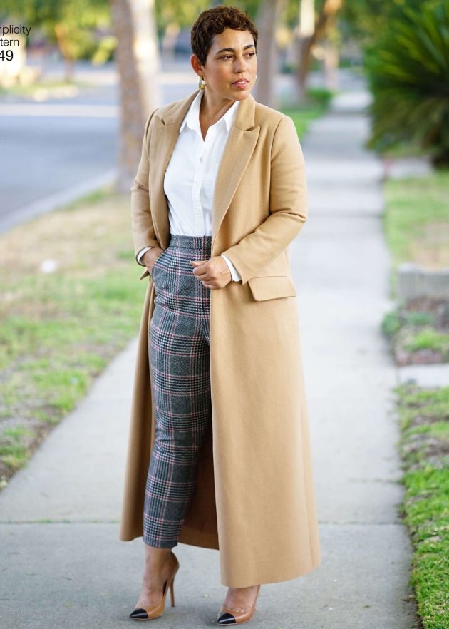 Simplicity PDF Pattern 8749 Women's / Plus Size Mimi G Style Coat and Pant
