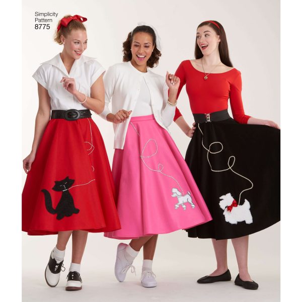 Simplicity Sewing Pattern 8775 Women's Costumes