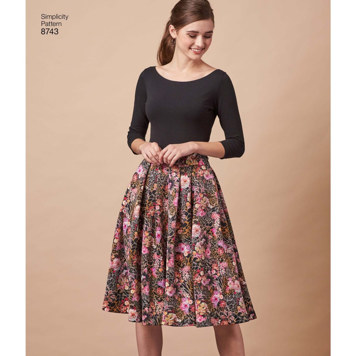 Simplicity Sewing Pattern 8743 Women's Pleated Skirts