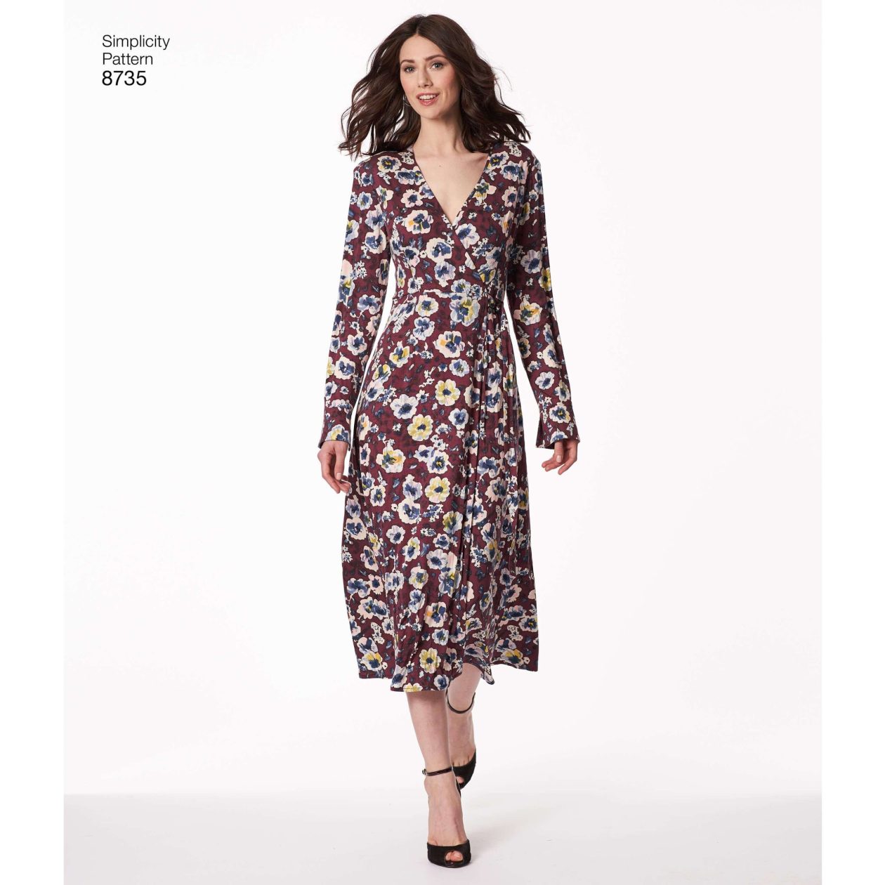 Simplicity Sewing Pattern 8735 Women’s / Petite Women’s Wrap Dress ...