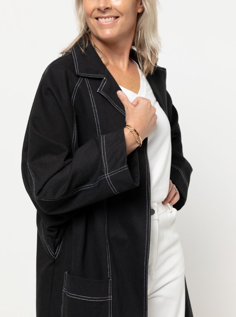 Style Arc Springfield Woven Coat Sewing Pattern