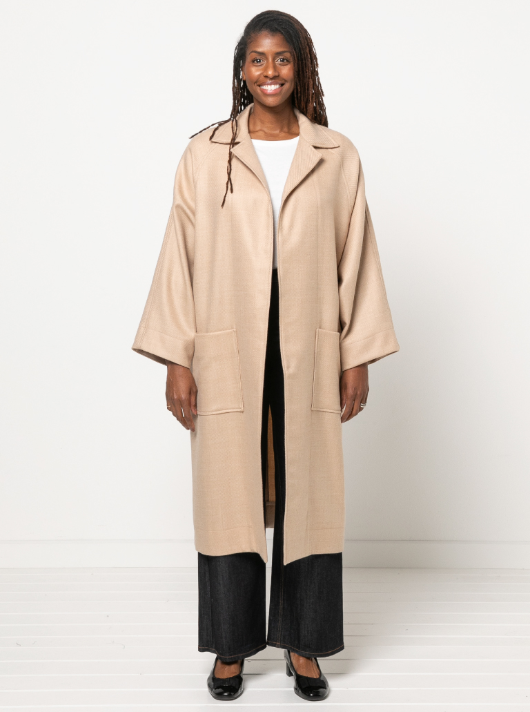 Style Arc Springfield Woven Coat Sewing Pattern
