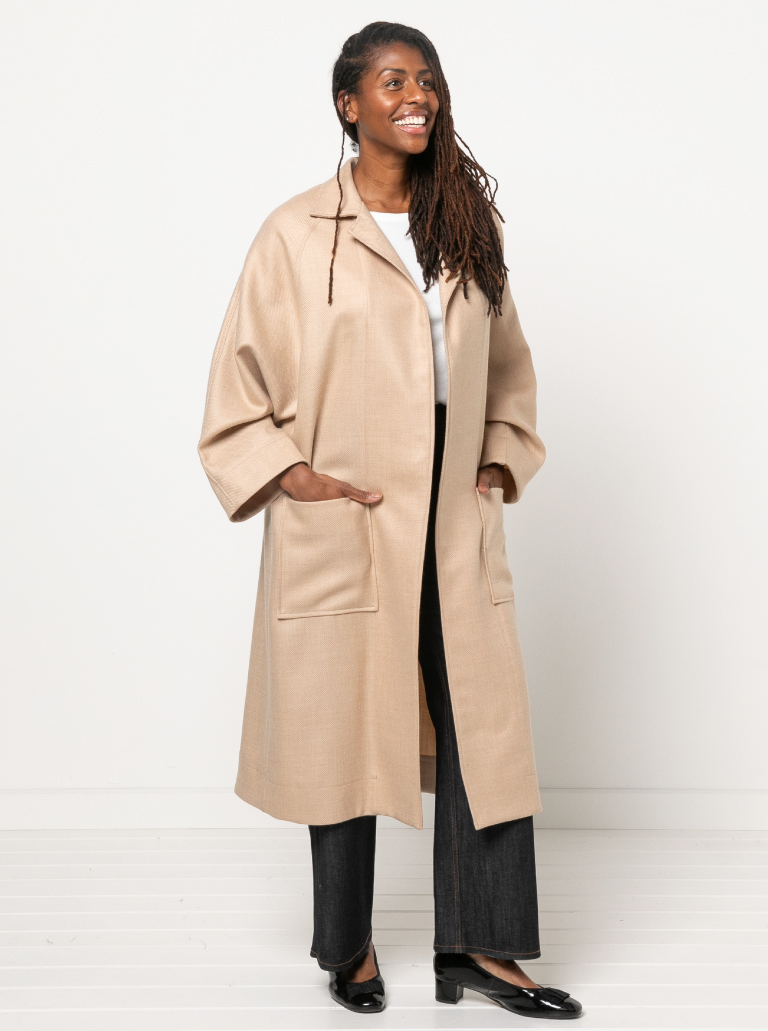 Style Arc Springfield Woven Coat Sewing Pattern
