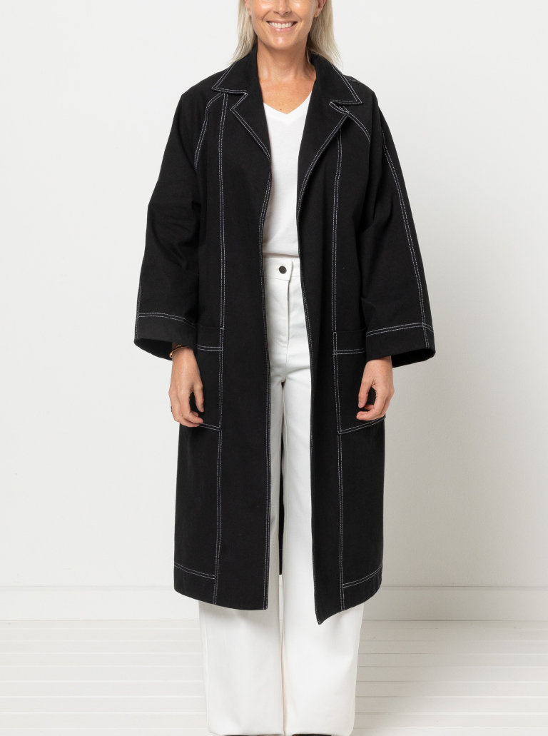 Style Arc Springfield Woven Coat Sewing Pattern