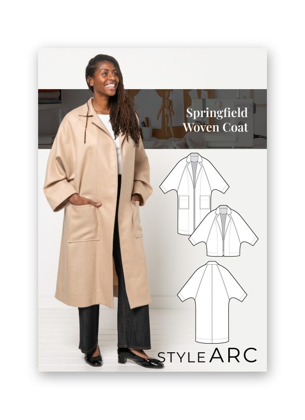 Style Arc Springfield Woven Coat Sewing Pattern