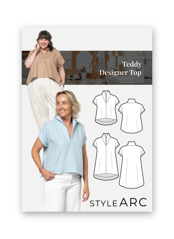 Style Arc Teddy Designer Top Sewing Pattern