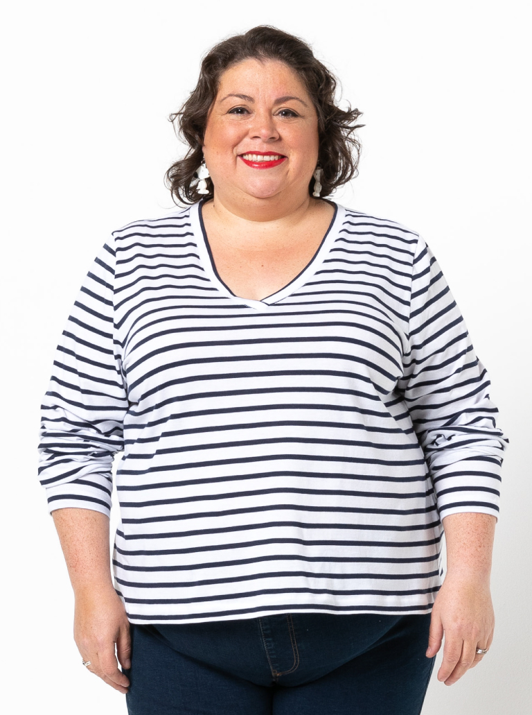 Style Arc The Ellis Knit T Sewing Pattern