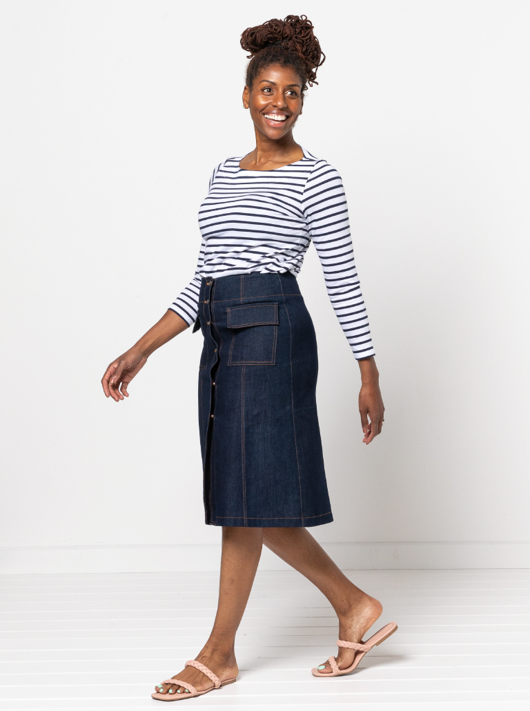 Style Arc The Ellis Knit T Sewing Pattern