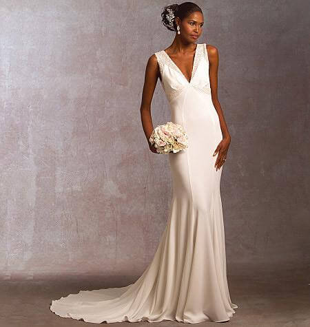 Vogue Patterns V1032 Misses' Bridal Dress
