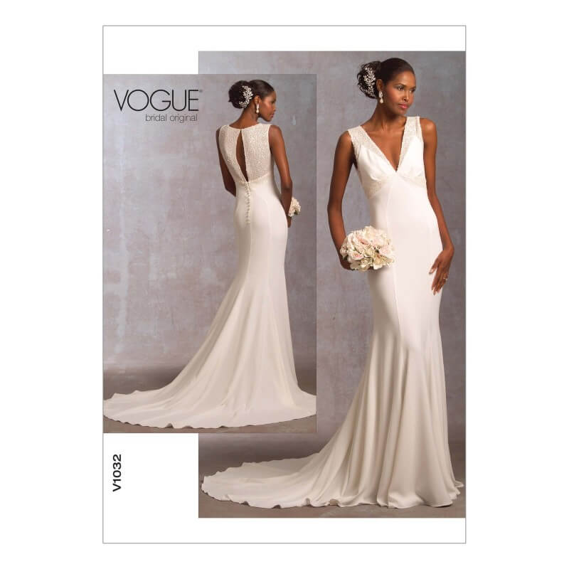 Vogue Patterns V1032 Misses' Bridal Dress