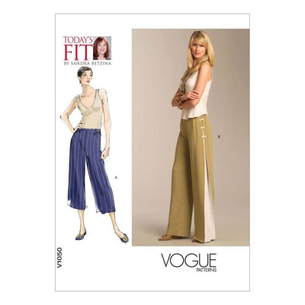 Vogue Patterns V1050 Misses' Pants
