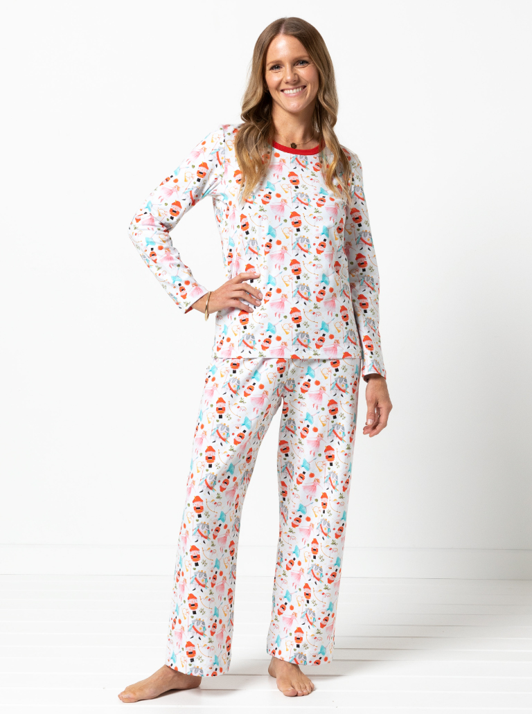 Style Arc Womens Knit PJs and Doggy Vest Sewing Pattern