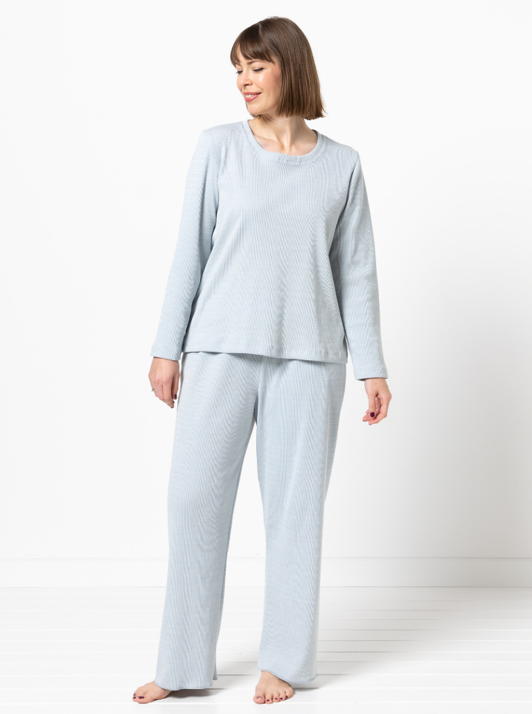 Style Arc Womens Knit PJs and Doggy Vest Sewing Pattern